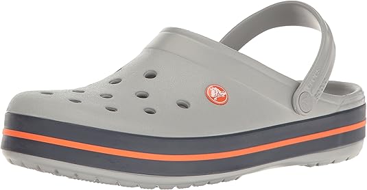 Crocs Crocband unisex, Zuecos Unisex Adulto, gris 37-38 eu