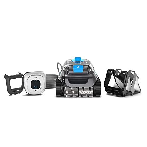 Set de piezas integrantes del Robot limpiafondos para piscina Zodiac de hasta 12x6 metros, controlada desde APP del móvil. CNX 30 iQ.