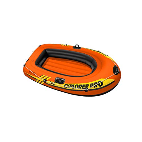 Barca hinchable explorer pro 50 - 137 x 85 x 23 cm color naranja. Intex 58354np -