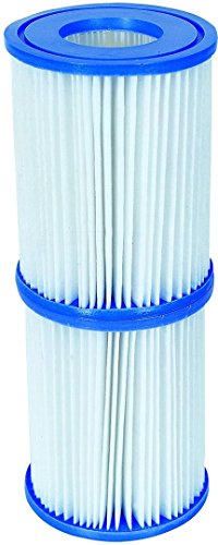 Piscina Desmontable Tubular Power Steel, Depuradora de cartucho de 2.006 litros/hora, 412x201x122 cm. BESTWAY 56456
