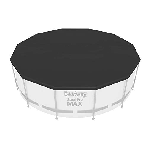 Cobertor Invierno Protector para Piscina Desmontable Ø370 cm Redonda. Vista general. Bestway 58037