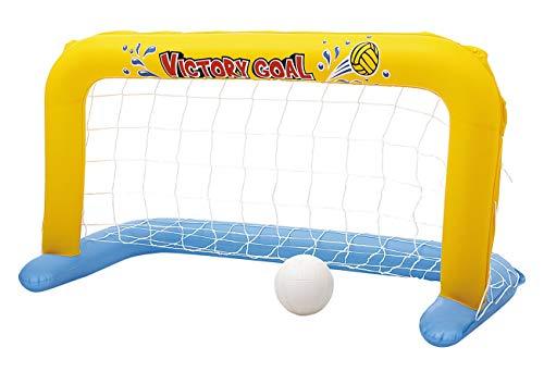 Juego Portería Waterpolo Flotador Con Pelota para piscina, 137 x 66 cm. Vista general. 8321070 Bestway