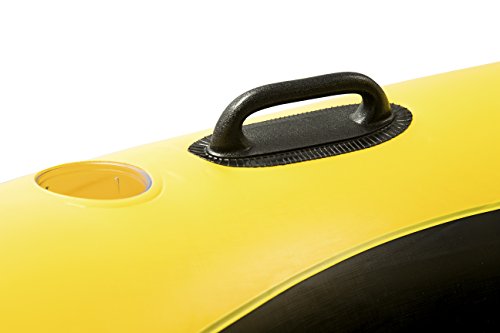 Flotador para adultos con respaldo Rapid Rader 135 cm. Detalle asa. Bestway