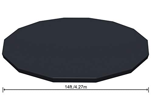 Piscina Steel Deluxe de 13.000 litros, 427 x 107 cm, Bomba de Filtro Skimatic 58462 (2.574 l/H) - detalle - funda tapa