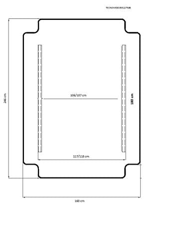 Cojines para balancín de 4 plazas. Incluido también el techo a juego. 100% Fabricado en Italia. Ideal para exteriores (jardines y patios). Estructura no incluida, Medidas lona techo. Rigato Ecru Verde Tecnoweb
