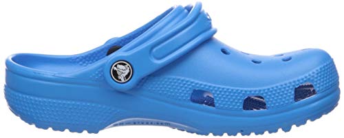 Vista de perfil Zuecos Unisex Niños, Ocean, 25/26 EU. Classic Clog K, Crocs