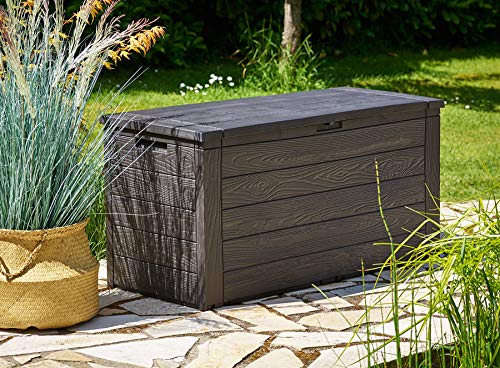 Baúl de Almacenamiento en Exterior 120 x 45 x 60 cm Casaria | maxjardin