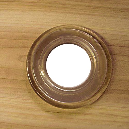 Detalle de agujero estrecho para sombrilla de Mesa cervecera con Agujero para sombrilla y 2 Bancos. Set de 1 Mesa y 2 Bancos de Madera Pino Plegables Eventos jardín. Casaria | maxjardin
