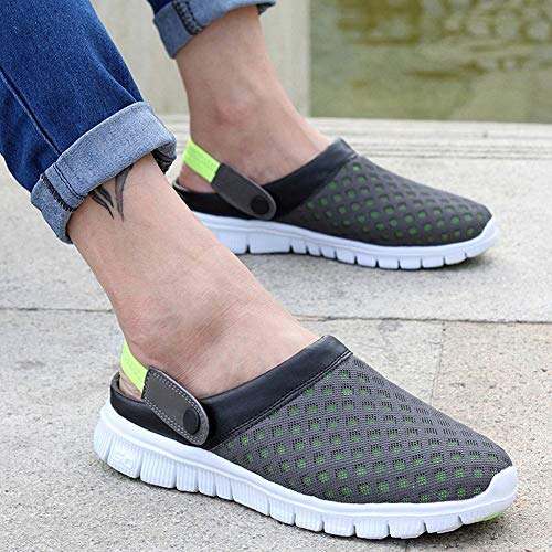 zuecos-hombre-mujer.unisex-zapatillas-playa-jardin-comodo-casual-piscina-pantuflas-verde-41-3