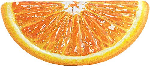 Colchoneta gigante rodaja de naranja para playa o Piscina- 178 x 85 cm Summer Beach & Pool Lilo. Giant Orange Slice. Vista general. Vista individual. TOYLAND
