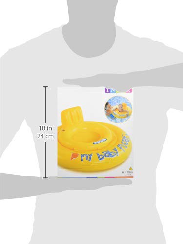 intex 56585eu - flotador hinchable bebé 70 cm. Detalle proporción packaging