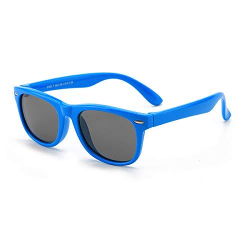 Gafas de sol flexibles de goma polarizadas infantiles de 3 a 10 años de edad. FOURCHEN