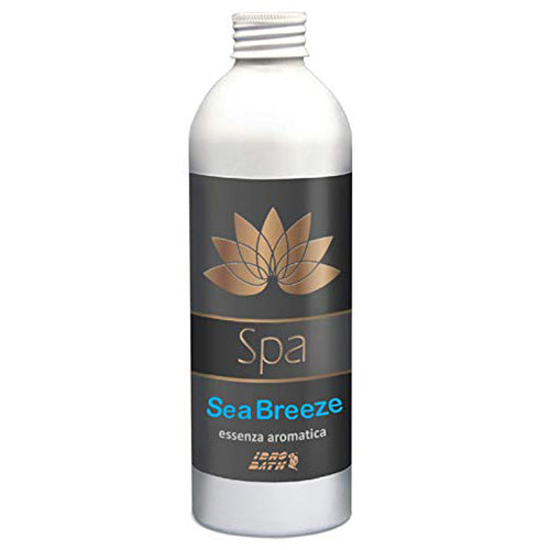Fragancias disponibles de 250 ml + vaso dosificador para spa e hidromasaje. Sea Breeze