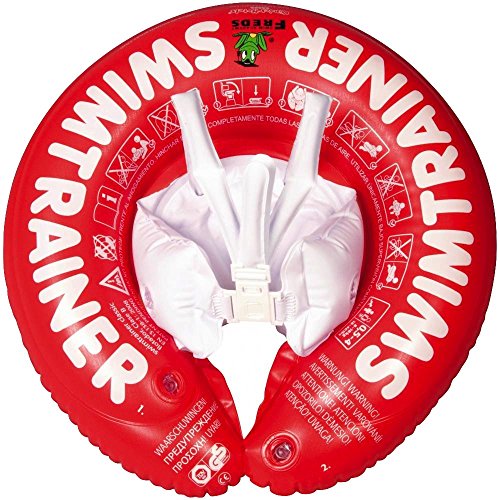 Flotador de aprendizaje de natación para niños hasta 15 kg, color rojo. Fred's Swim Academy