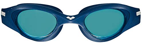 Vista frontal de Gafas de Natación The One de Arena, Unisex para Adultos, Azul talla única | maxjardin
