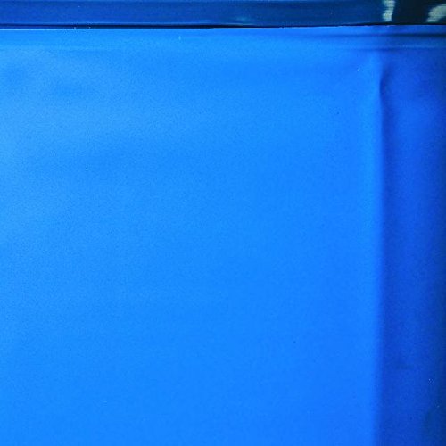 Detalle de la lona de la Piscina Elevada Ovalada Bora Bora, Acero Blanco, 610 x 375 x 120 cm 【30.000 litros】 Gre KITPROV613 -detalle-4