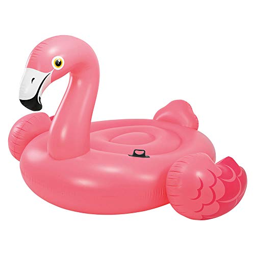Colchoneta gigante Flamenco XL hinchable 218x211x136 cm. 56288EU. Intex