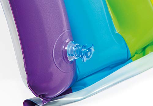 Piscina para bebé con sombraje de Arcoiris 57141NP - Intex
