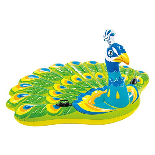Colchoneta hinchable pavo real 193x163x94 cm. 57250EU - Intex