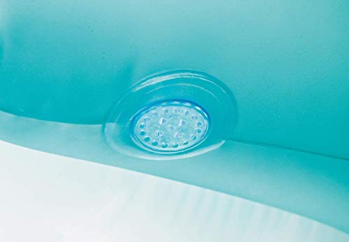 Piscina hinchable infantil ballena, 233 litros, Multicolor, 208 x 157 x 99 cm. 57435 - Intex