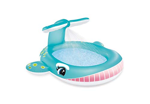 Intex 57435 Piscina hinchable ballena, 233 litros, Multicolor, 208 x 157 x 99 cm