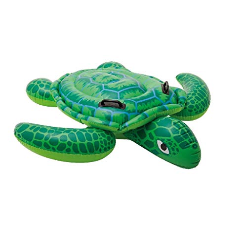 Colchoneta Tortuga hinchable acuática con 2 asas 150 x 127 cm 57524NP - Intex
