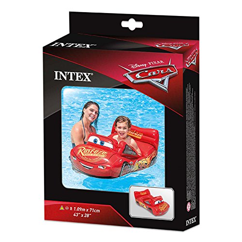 Packaging de Rayo McQueen hinchable licencia Cars 71 x 109 cm. para piscina Pool Cruiser 58392NP - Intex