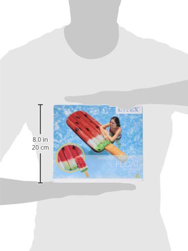 Colchoneta hinchable gigante Helado de sandía 76 x 191 cm 58751EU - Intex