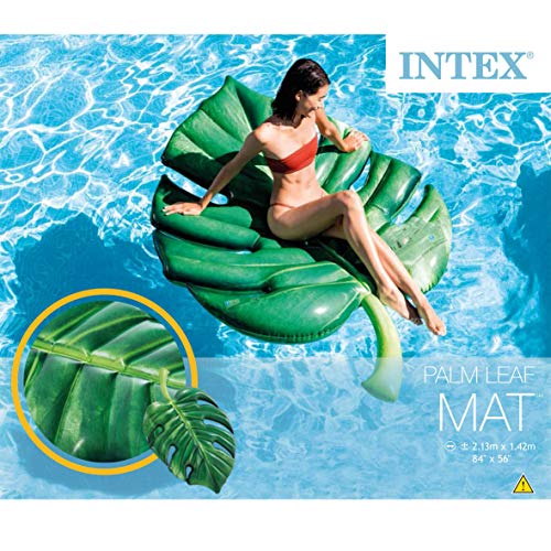 Colchoneta Hoja de Palmera fotorrealista 58782EU - Intex