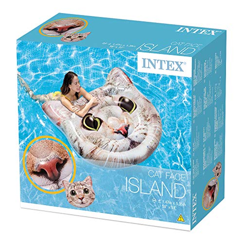Colchoneta Gato hiperrealista con asas 58784EU - Intex