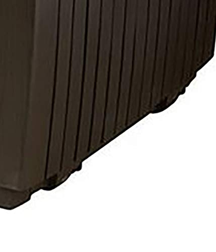 Arcón baúl de almacenamiento exterior Springwood, Marrón, 53.5x123x57 cm. Keter