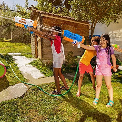 balnore Juguete Pistola de Agua con Largo Alcance para niños Pistola de Agua para Adultos 10-12 Metros de Rango 1200ML Playa tuberías al Aire Libre Fiesta Piscina Piscina Playa Juego de Lucha de Agua | maxjardin