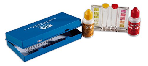 Kit de análisis de PH y cloro para piscinas y spas Quimicamp 209080