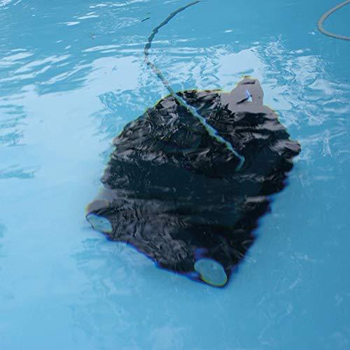 Vista en acción del Robot de piscina limpieza eficiente de fondo, paredes y línea de agua. 7310. 8STREME