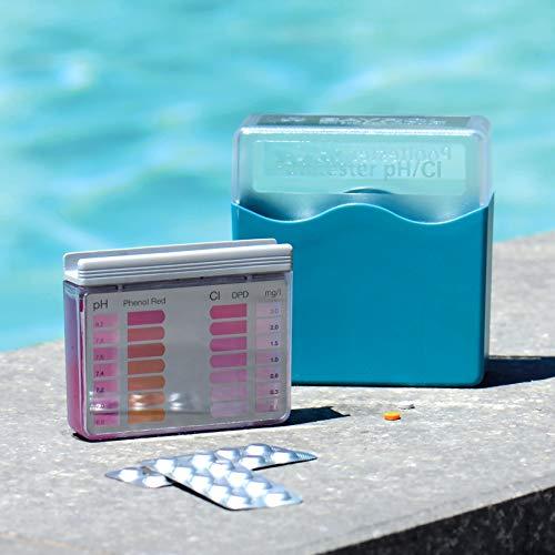 Tabletas para medición del ph y cloro en piscinas. Pooltester-287123. Bayrol | maxjardin