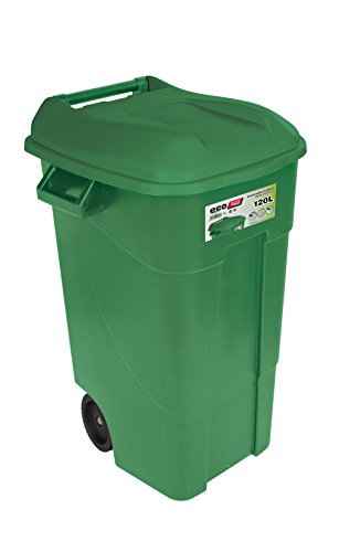 Contenedor de Residuos Eco para Jardín, 120L. 424007 120 VE. Vista general. Tayg