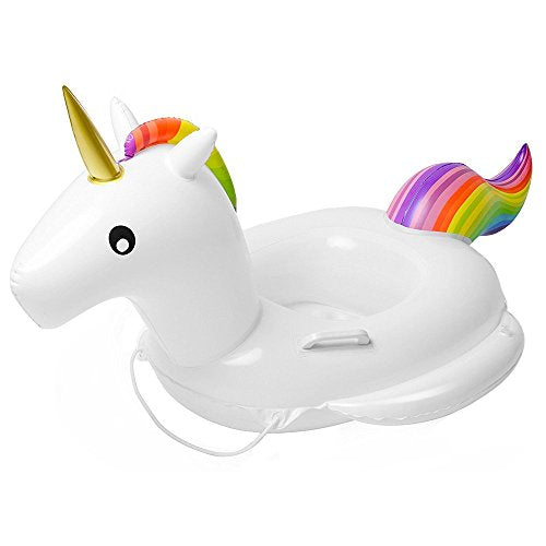 Unicornio Flotador para Bebé Hinchable para Piscina de 1 a 6 Años