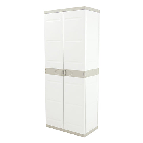 Armario de Resina con 4 estantes plastek 176 x 70 x 44 cm. M282966. Hecho en España por Plastiken | maxjardin