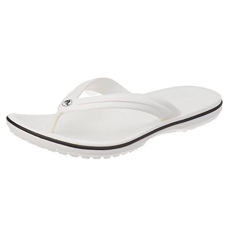 Chanclas Crocs de Adulto Unisex blancas 38/39 EU. Vista general