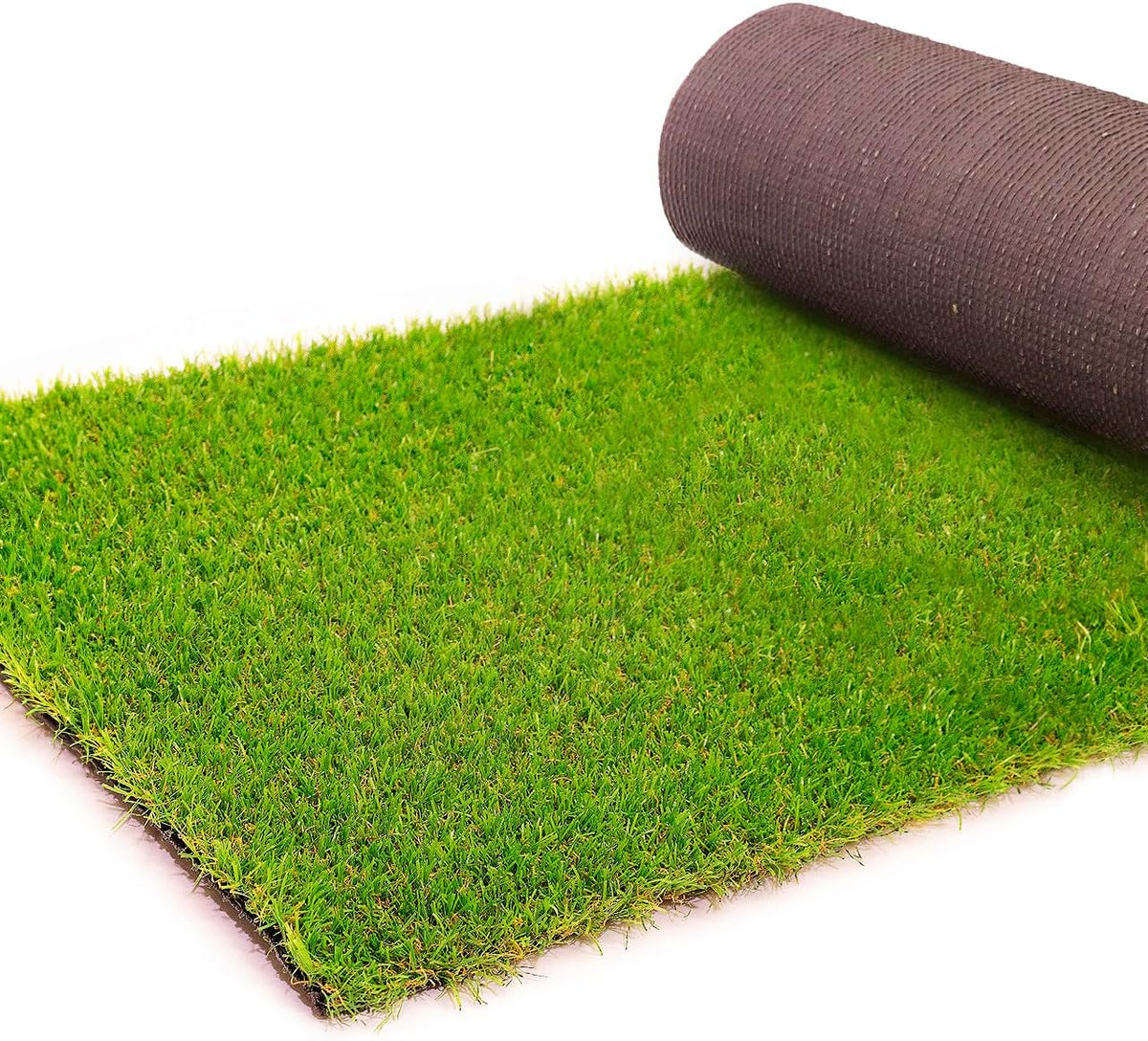 Rollo de Césped artificial 2x4metros GUIMARAS - 20mm de altura - alta densidad - calidad profesional - ideal para exteriores, piscinas, terrazas, jardín, ideal mascotas - fácil instalación. LUCATEX