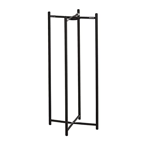 Soporte para maceta. Jardinera en negro. Amazon Basics