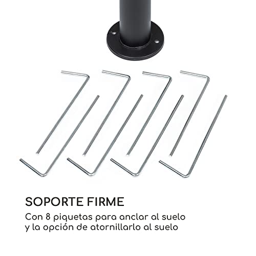 Juego de piquetas de fijación y atornillado al suelo del Pabellón Blumfeldt Mondo Muy decorativo.| maxjardin