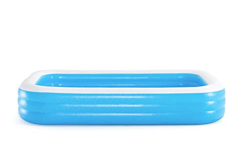 Piscina Hinchable Infantil Rectangular 305x183x56 cm. Vista de perfil. 54009 - BESTWAY