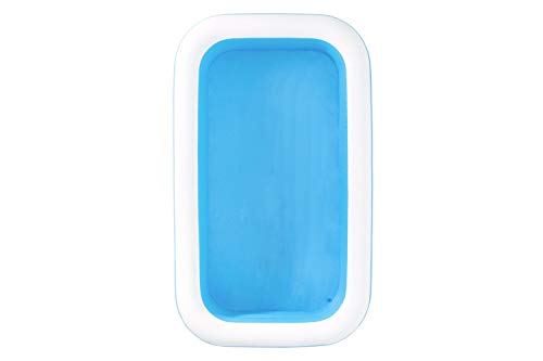 Piscina Hinchable Infantil Rectangular 305x183x56 cm. Vista cenital. 54009 - BESTWAY