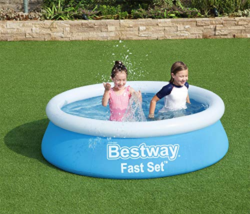 Hinchable Infantil Fast Set Mi Primera 183x51cm, Azul, 1.83m x 51cm 【8.124 litros】