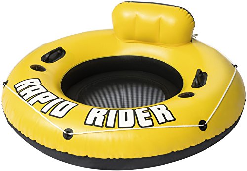 Flotador para adultos con respaldo Rapid Rader 135 cm. Bestway