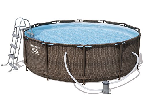 Piscina Desmontable Bestway Steel Pro Max Deluxe 366x100 cm【8.500 litros】. 56709. Bestway | maxjardin
