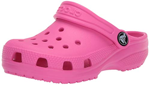 Zuecos Crocs infantiles Classic Clog Kids Rosa Unisex