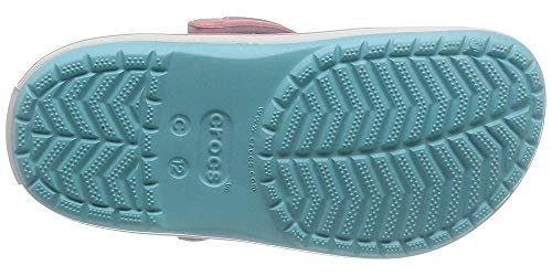 Suela de Zuecos Crocs Crocband Clog K Unisex niños, Ice Blue/White, 23/24 EU | maxjardin