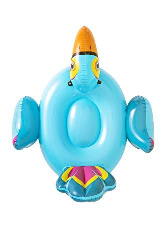  Flotador gigante de Tucán Hinchable 207x150 cm. Vista cenital. 41126  Bestway 